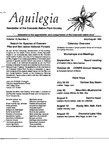 Aquilegia, Vol. 13 No. 4, July-August 1989: Newsletter of the Colorado Native Plant Society by Eleanor Von Bargen, Beth Painter, Meg Van Ness, Myrna P. Steinkamp, Peter Root, Jim Borland, Ann Cooper, and Marian Brandenburg