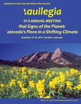 Aquilegia, Vol. 37 No. 4 - Annual Meeting Special Issue, 2013, Newsletter of the Colorado Native Plant Society