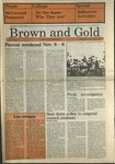 1987 Brown and Gold Vol 69 No 05 October 29, 1987
