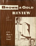 1962 Brown & Gold Review Vol  XLV No 2 January, 1962