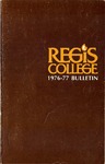 1976-1977 Regis College Bulletin