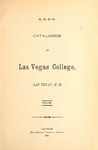 1880 Catalogue of Las Vegas College