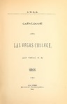 1881 Catalogue of Las Vegas College