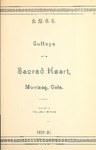 1887 Catalogue of the College of the Sacred Heart