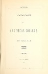 1887 Catalogue of Las Vegas College