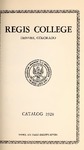 1928 Regis College Catalog