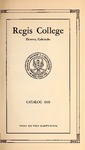 1929 Regis College Catalog