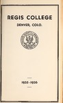 1936 Regis College Catalog
