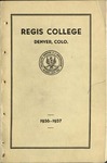 1936-1937 Regis College Catalog