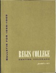 1968-1969 Regis College Bulletin