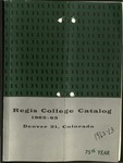 1962-1963 Regis College Bulletin
