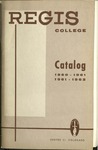 1960-1961, 1961-1962 Regis Colege Catalog