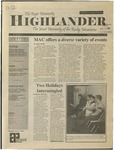 2001 Highlander Vol 84 No 5 November 12, 2001