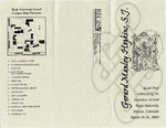 2000 Hopkins Conference Program; Brochure