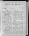 Revista Católica Vol 19-2, July-Dec, index, 1893