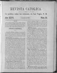 Revista Católica Vol 26-2, July-Dec, index, 1900